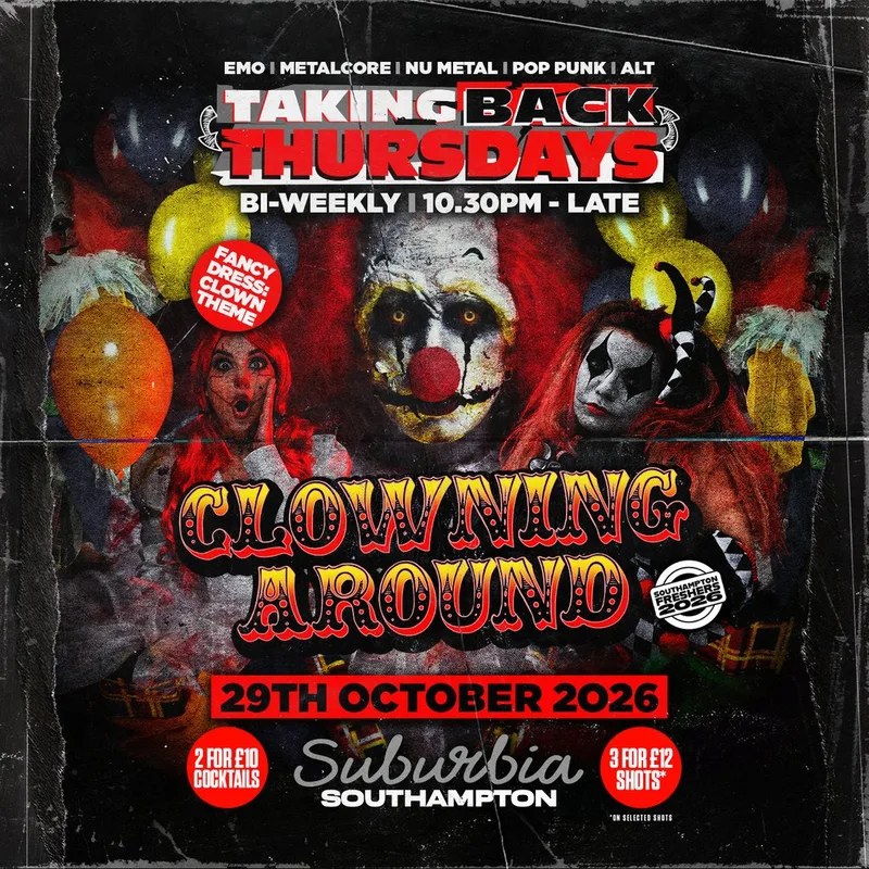 Taking Back Thursdays: Clowning Around Halloween Special