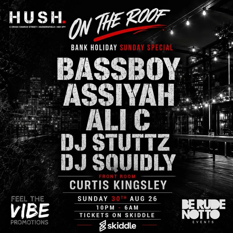 Bank Holiday Terrace Take Over @ HUSH