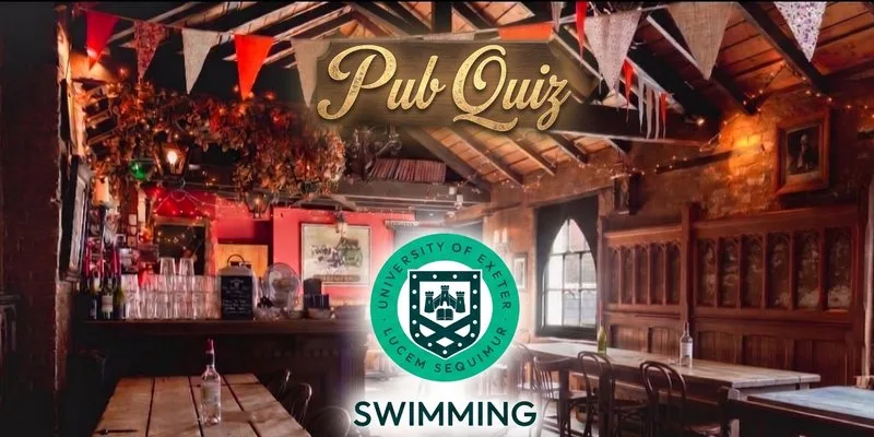 Welcome Week Pub Quiz - Uni of Exeter Swimming Club
