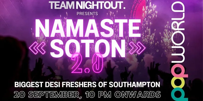 Bollywood FRESHER'S Night 2026 | Namaste Soton 2.0