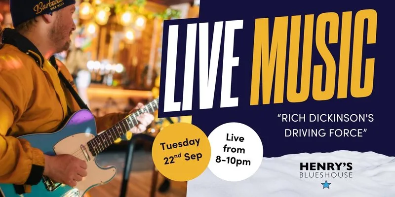 Henry Blues - Rich Dickinson's Driving Force LIVE!