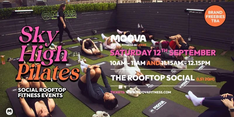 SKY HIGH PILATES w/ Carly @ The Rooftop Social - Sat 12th September