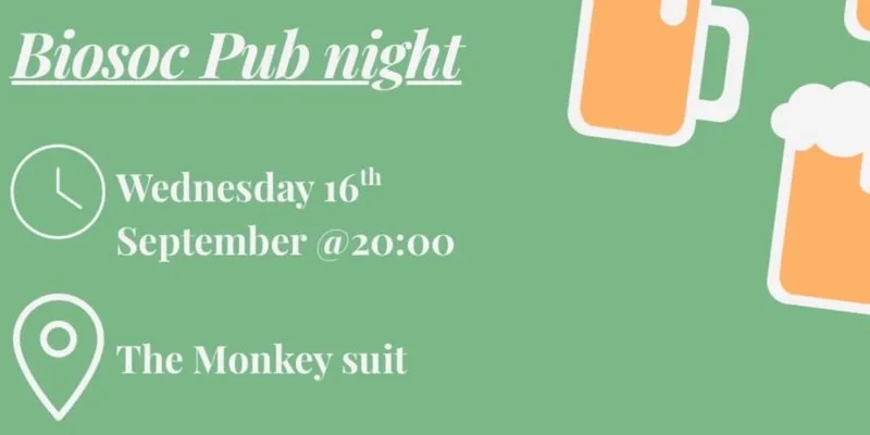 BioSoc Pub Night !