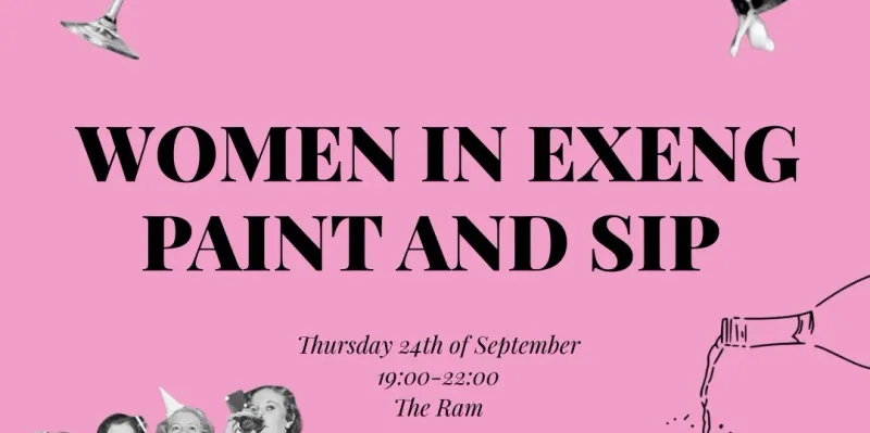 Women in Engineering Paint + Sip Night