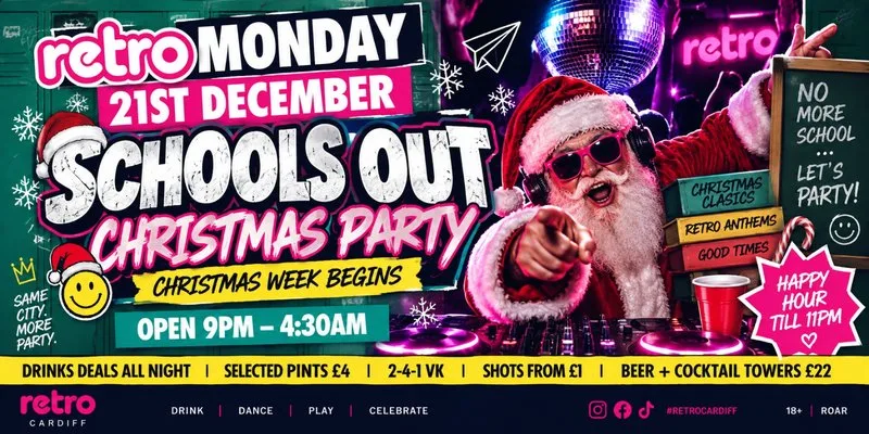 π SCHOOLS OUT CHRISTMAS PARTY π