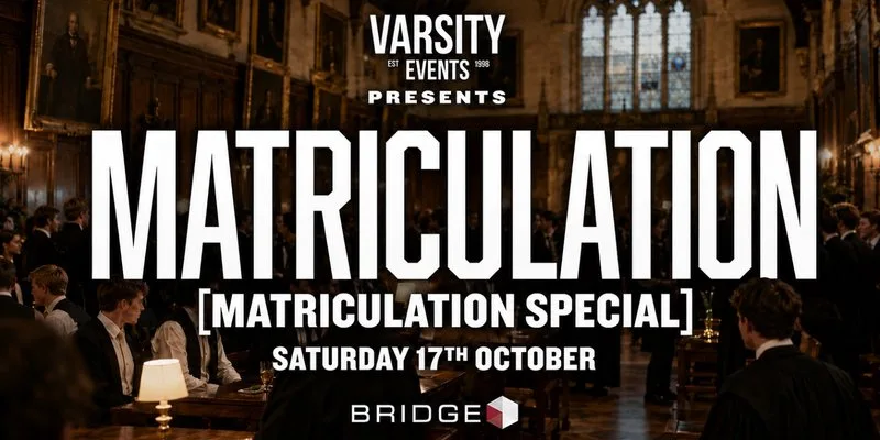 MATRICULATION PARTY!
