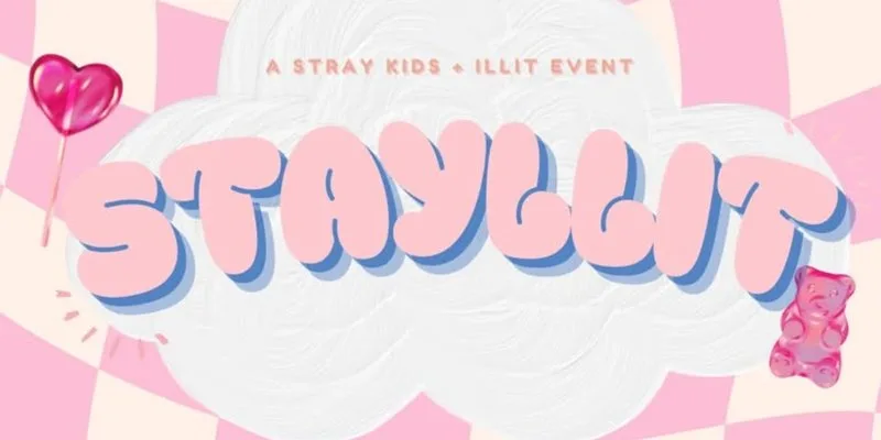 STAYLLIT : A Stray Kids + Illit cupsleeve