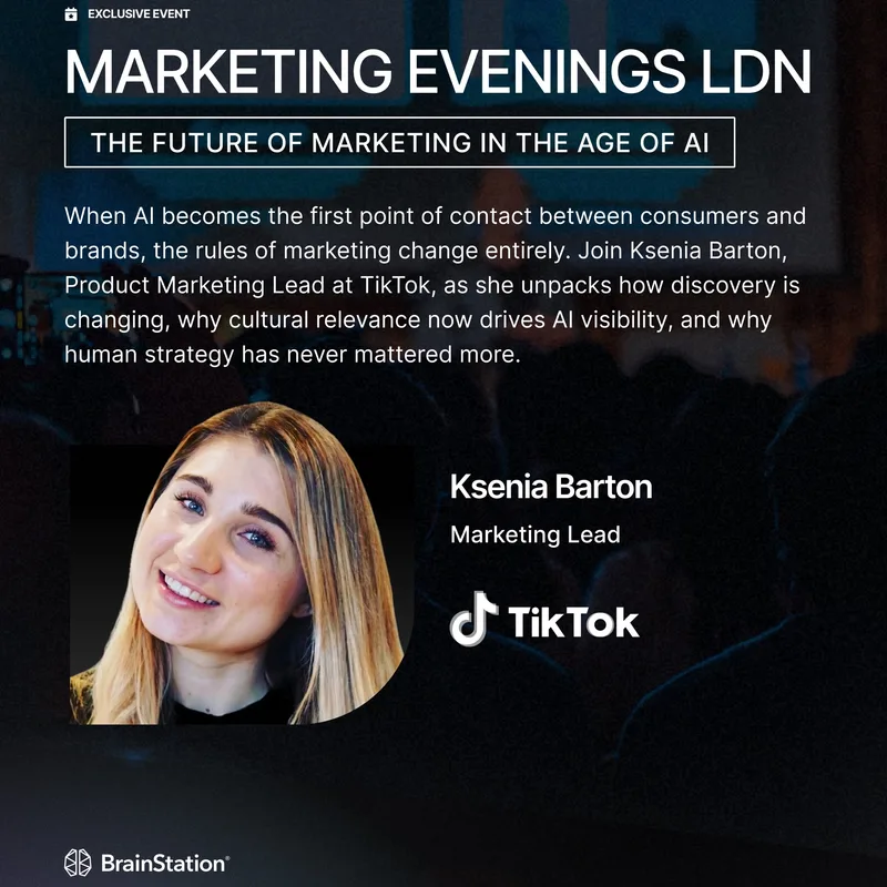 Marketing Evenings LDN:The Future of Marketing in the Age of AI