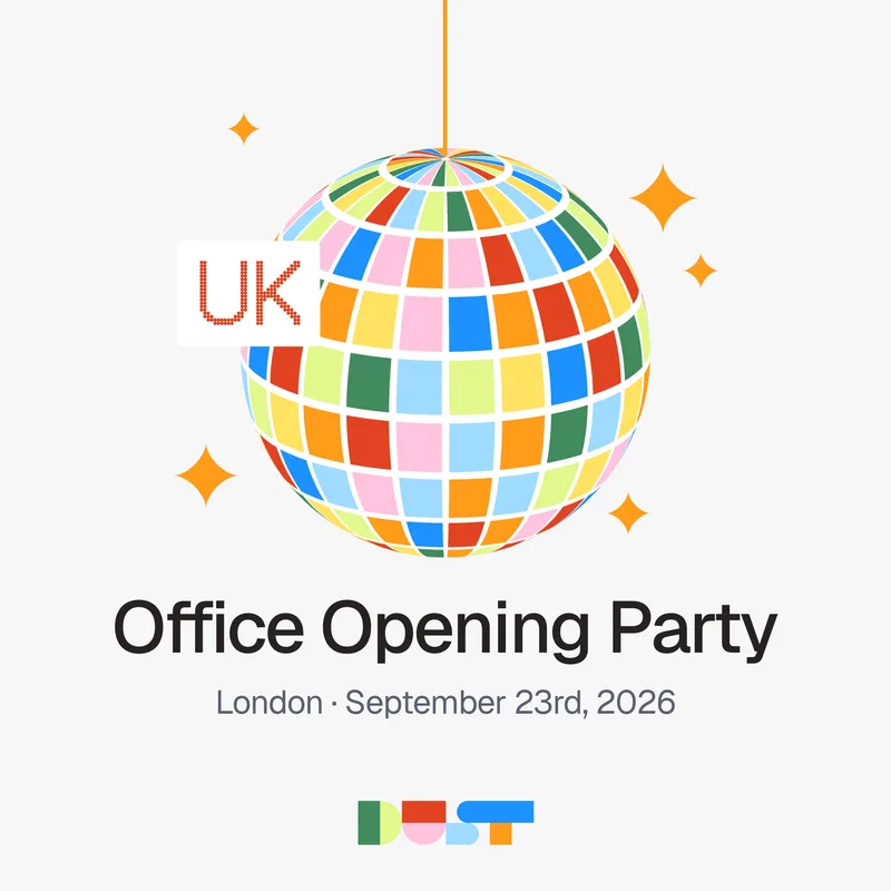 Dust UK Office Opening Party