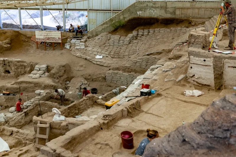Archaeological excavation at Erddig