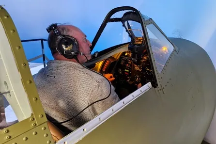 90 Minute Spitfire Mk IX Flight Simulator