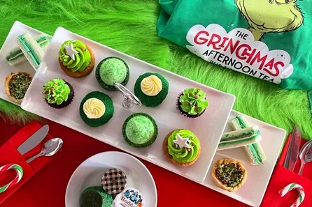 The Grinchmas Afternoon Tea Bus Tour for Two Adults and Two Children