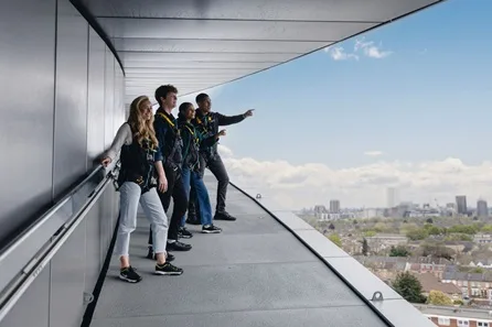 The Dare Skywalk at Tottenham Hotspur Stadium