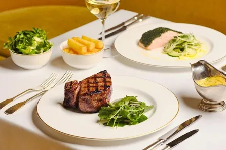 Three Course Pre-Theatre Dining for Two at Hotel Café Royal, London