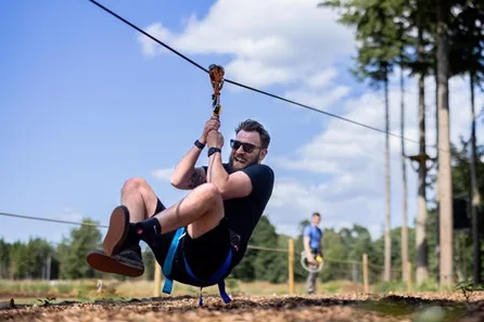 Tree Top Adventure for Two at Castlewood Holiday Park, Antrim