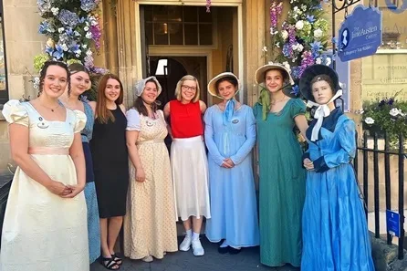 Visit to the Jane Austen Centre with Mr. Darcy's Afternoon Tea in the Regency Tea Room for Two, Bath