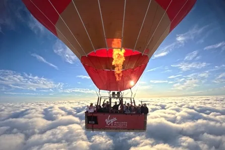 Weekday Sunrise Virgin Hot Air Balloon Flight with Prosecco