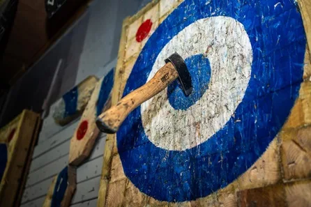 Axe Throwing Coached Session at The Hilt for Two