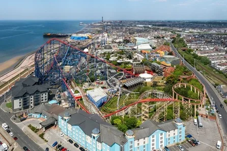 Blackpool Pleasure Beach Resort and One Night Stay at Boulevard Hotel for Two