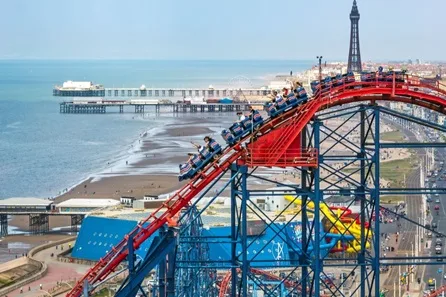 Blackpool Pleasure Beach Resort and Family Stay at Boulevard Hotel for Two Adults and Two Children