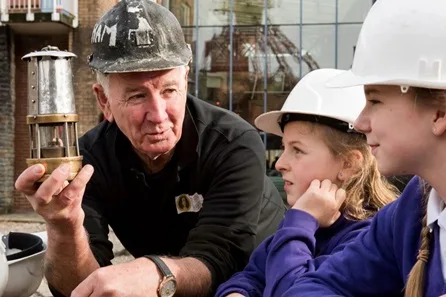 Black Gold Underground Coal Mine Tour for Two Adults and Two Children at Rhondda Heritage Park