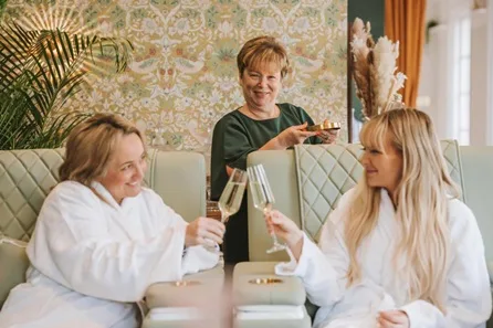 Changing of the Guards Pamper Relaxation with Massage, Fizz and Bites for Two at Cecily Windsor