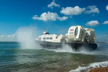 Day Trip to the Isle of Wight by Hovercraft for Two Adults and up to Three Children