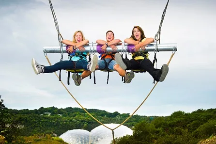 Hangloose Adventure Gravity Swing at The Eden Project