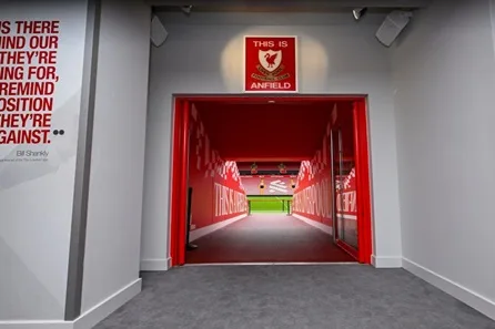 Liverpool FC Tour and Museum Entry for One Adult and One Child