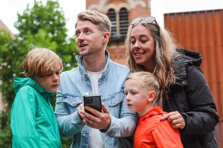 Race Across the World: The Experience West End London for Two Adults and One Child