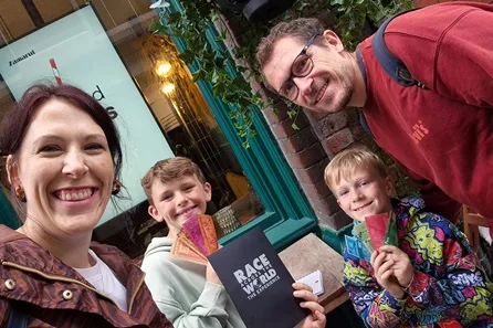 Race Across the World: The Experience City of London for Two Adults and Two Children
