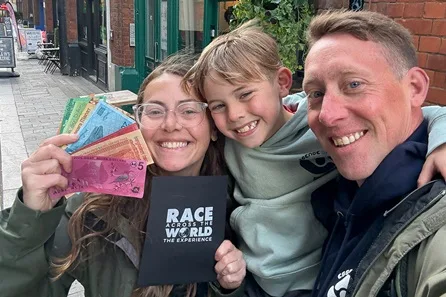 Race Across the World: The Experience City of London for Two Adults and One Child