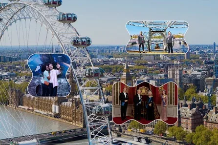 Ride the London Eye, SEA LIFE London Aquarium and Madame Tussauds for Two Adults