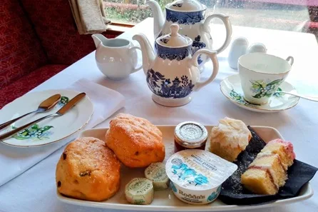 Steam Train Trip with Cream Tea for Four on Ecclesbourne Valley Railway