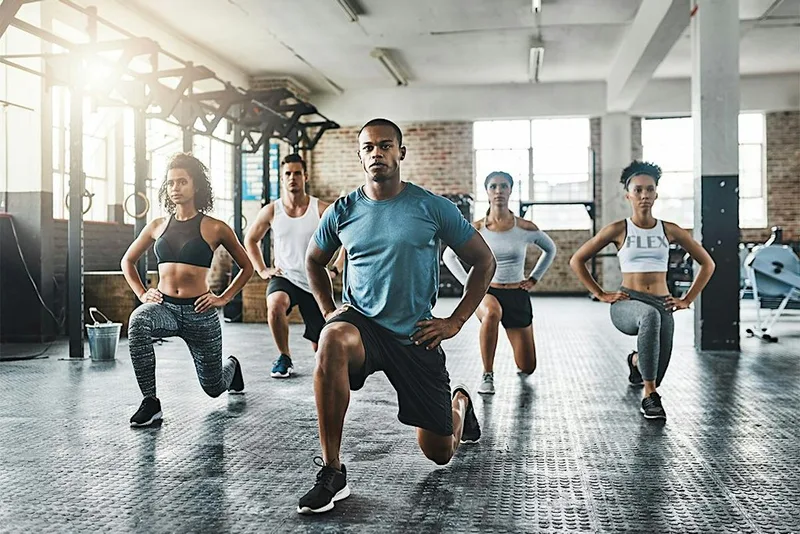 Circuits fitness class
