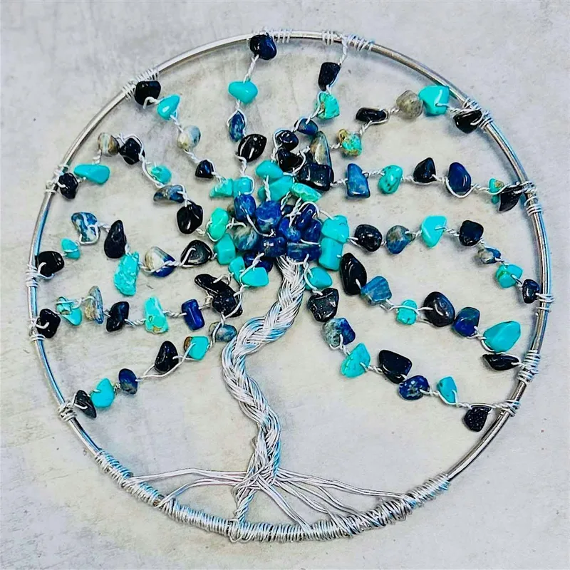 Autumn Themed Wire Tree of Life