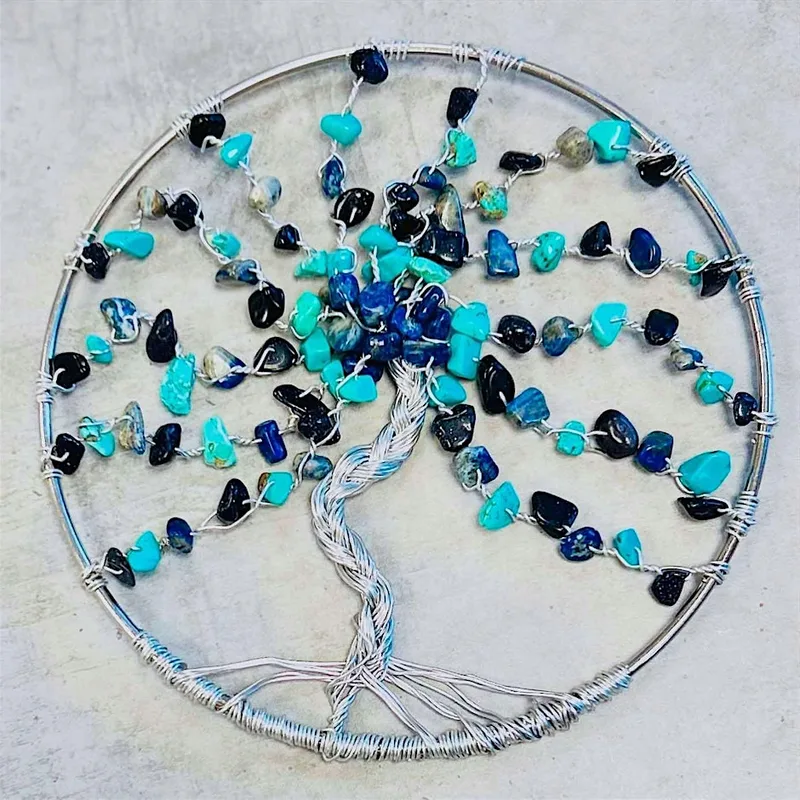 Autumn Themed Wire Tree of Life