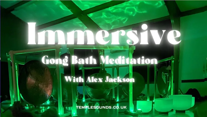Gong Bath Meditation at Cornelly Community Centre with Alex Jackson