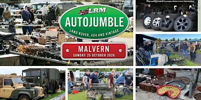 Land Rover, 4x4 and Vintage Autojumble Malvern 25 October 2026 - Visitor