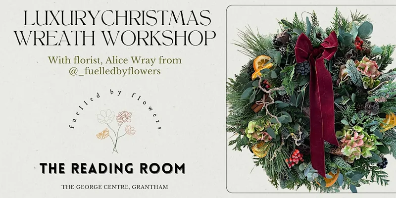 Luxury Wreath Workshop at The Reading Room