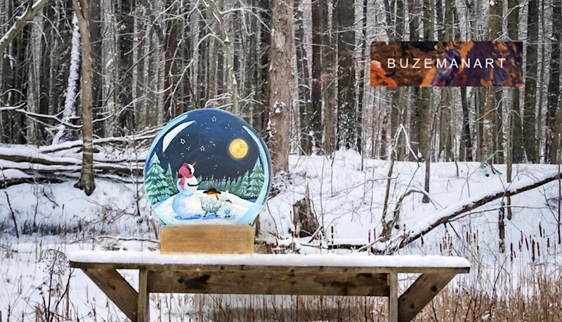 ‘Xmas Snow Globe’ painting & Festive afternoon tea @ KP Resort, Pocklington