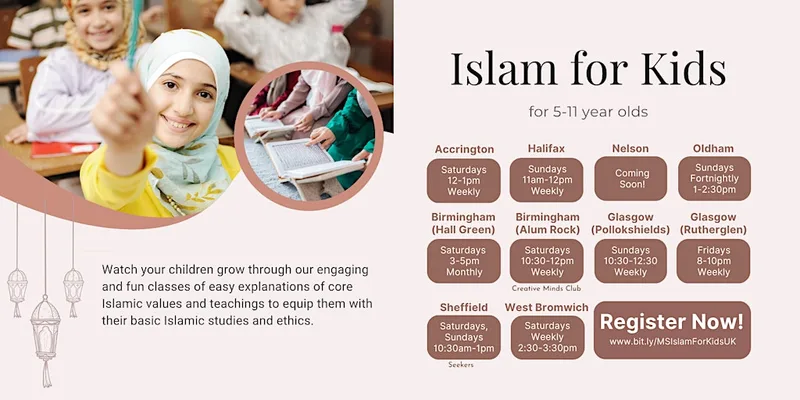 Islam for Kids Classes | West Bromwich