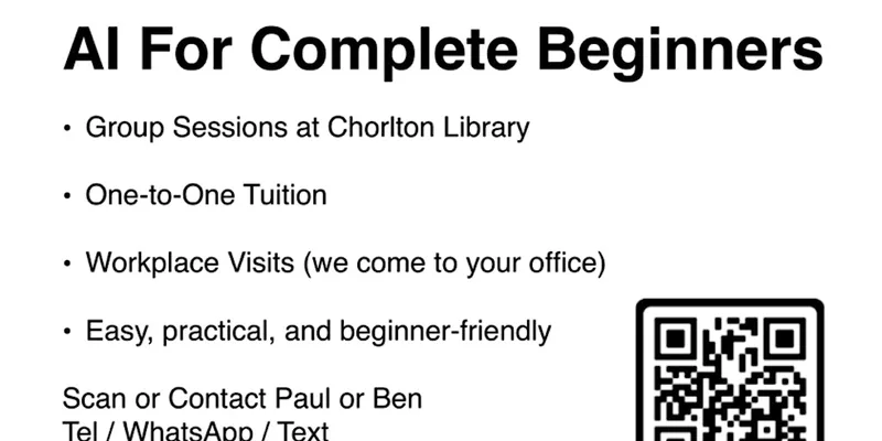 AI FOR COMPLETE BEGINNERS GROUP SESSION