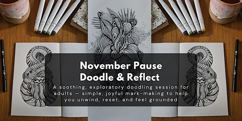 November Pause - Doodle and Reflect