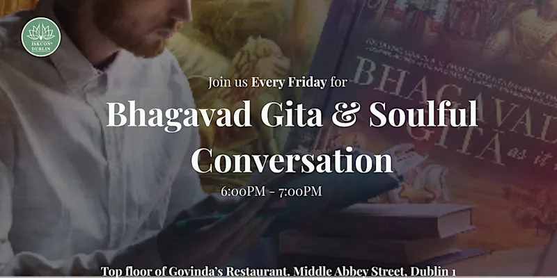 The Weekend Reset: Bhagavad Gita & Soulful Conversation