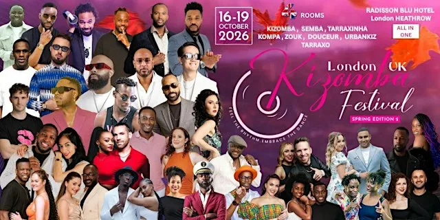 Kizomba Festival London UK - Autumn Edition 2 (16-19 October 2026)