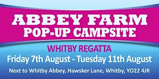 Abbey Farm Pop-up Campsite - Whitby Regatta