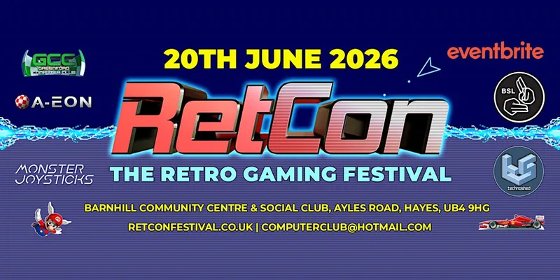 RetCon - The Retro Gaming Festival 2026