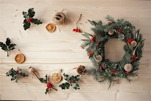Christmas Luxury Wreath Workshop - Potting Shed Beverley