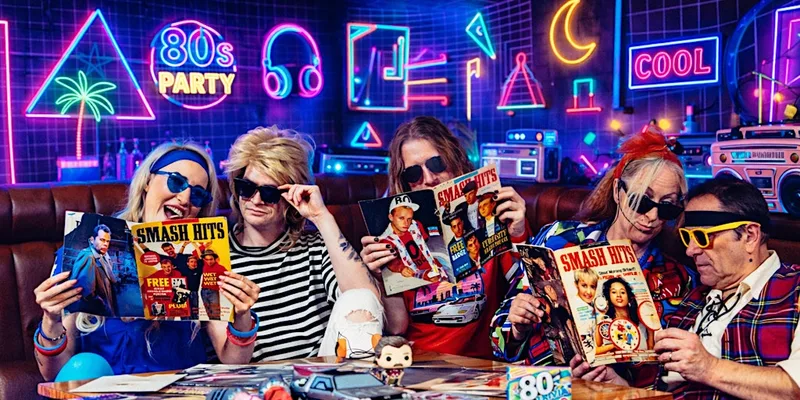 Smash Hits Band 80s vs 90s Pre Christmas party